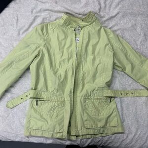 Light Green Jacket with Pockets